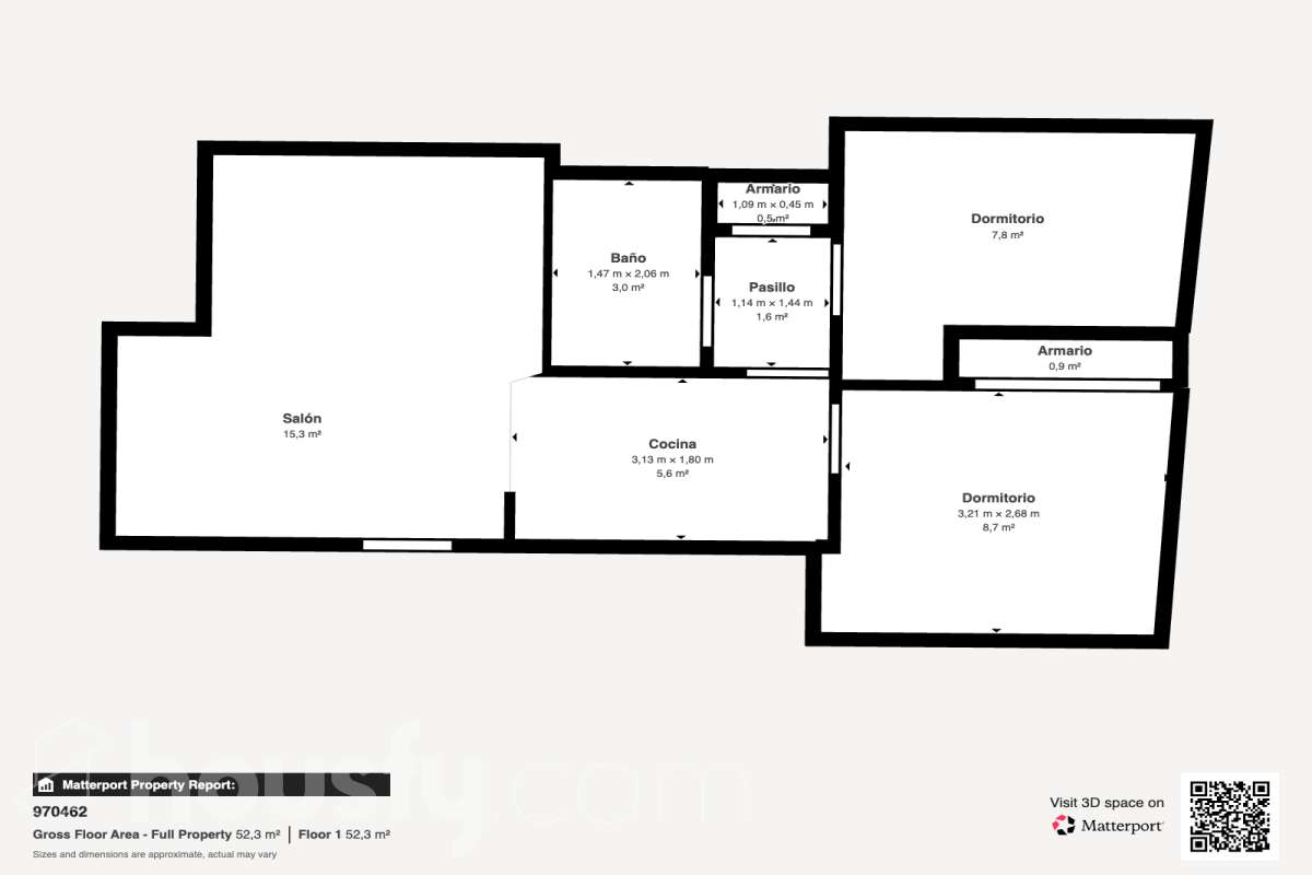¡Housfy presenta una oportunidad única en el corazón de la Vila de Gràcia! Si buscas un piso con luz, ubicación inmejorable, y con plaza de parking , esta es tu ocasión. Ubicado en una 2ª planta de finca con ascensor construida en2018, este piso combina tranquilidad y luminosidad. El inmueble dispone de 61 m² construidos y 54 m² sin elementos comunes (datos verificados en la Dirección General del Catastro) distribuidos en: - 1 habitación doble exterior con armarios empotrados - 1 habición indivual exterior - 1 baño completo y amplio con plato ducha - Cocina eléctrica americana - Salón-comedor cálido muy luminoso. - Cuarto para lavadora y dispensa - El confort está garantizado ya que dispone de calefacción frío/calor por conducto. El piso dispone de plaza de parking (2.40 x 5.00) al precio de 36.000€. La finca está exenta de la ITE ya que es del año 2018. La orientación SURESTE garantiza una excelente luminosidad natural durante todo el día y luz directa que te permite disfrutar del sol de la mañana El barrio se destaca por su ambiente familiar y relajado, con calles poco masificadas y una vida de barrio auténtica, alejada del turismo pero perfectamente conectada con el centro, y sin renunciar a la amplia oferta de comercios, restaurantes y vida local. Ubicada en una de las zonas más dinámicas y bien conectadas de Barcelona, esta propiedad te ofrece una combinación perfecta entre vida urbana, servicios y calidad de vida. A escasos metros del piso encontrarás la parada de metro Fontana (L3) y muy cerca de Plaça de Lesseps (L3). Además, cuenta con múltiples líneas de autobús en la misma calle (22, 24, 27, 32, H6, V17, entre otras) y estación de FGC Gràcia a pocos minutos andando, lo que te conecta rápidamente con toda la ciudad y alrededores. Una oportunidad ideal para quienes buscan una vivienda moderna en uno de los barrios más demandados de Barcelona, combinando tranquilidad, vida de barrio y excelentes comunicaciones. Aviso legal El precio de venta no incluye gastos de la compraventa como notaría, registro, impuestos, ni tampoco honorarios agencia. Esta publicación no es vinculante. Consulta siempre la nota simple con Housfy antes de formalizar la compraventa. Sobre nosotros Housfy es la plataforma integral de servicios inmobiliarios. Nuestra combinación de expertos y tecnología pone al alcance de todo el mundo servicios cómodos, claros y seguros. AICAT número: 7922. Nos encargamos de la gestión y asesoramiento de la compra. ¡Olvídate de todo! Hacemos los trámites por ti. Y, si además necesitas financiación, ponemos a tu disposición un bróker hipotecario para ayudarte a conseguir las mejores condiciones para tu perfil económico. ¿Quieres visitarla? Contacta con Housfy y agenda tu visita sin compromiso. Más información en: housfy.com Este anuncio contiene imágenes ilustrativas, con el objetivo de mostrar el potencial de la propiedad, y pueden diferir del resultado final. En cumplimiento de la Ley 8/2026 en Cataluña, el certificado de presencia o ausencia de amianto se encuentra en proceso de tramitación.-31