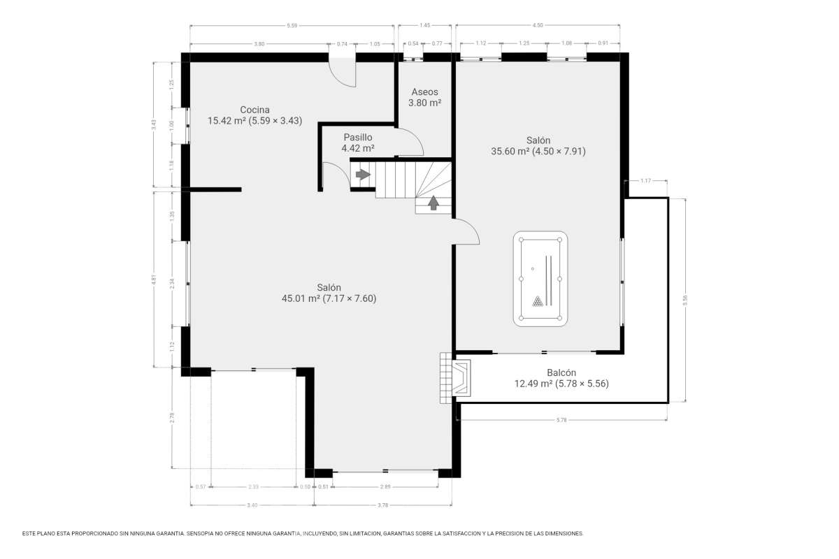 Housfy vende 🏡 casa esquinera en Creixell; dispone de 342,5m2 construidos según Nota Simple del Registro de la Propiedad (280m2 útiles) en una parcela de 678m2. En Catastro constan 270m2 construidos (verificados con la Dirección General de Catastro). Construida en el año: 1987, la vivienda es una delicia de luz natural y amplitud. Ubicada en la urbanización de La Coma, nos enamorarán las vistas al mar junto con otros elementos privilegiados. Así, la zona de piscina y barbacoa es ideal para familia y amigos. Nos acompañará un espléndido jardín en una zona muy tranquila y bien comunicada. En el interior y como puntos diferenciales, encontraremos una estética sala de billar, una encantadora bodega y una sala para gimnasio con posibilidad de sauna. Esta calidad de vida la tiene al alcance de la mano. Distribución de estancias -Salón-comedor -3 Dormitorios -4 Baños -Cocina equipada -Bodega -Sala de billar con bar -Sala de gimnasio Características específicas -Cédula de habitabilidad -Aire acondicionado -Trastero -Terraza -Piscina privada -Jardín privado -Zona de barbacoa -1 Plaza de garaje cerrado + dos en exterior Zona y entorno Respecto a la ubicación, se sitúa en Creixell, municipio de Tarragona. Esta propiedad se encuentra cerca de colegios, supermercados y farmacias. Aviso legal El precio de venta no incluye gastos de la compraventa como notaría, registro, impuestos, ni tampoco honorarios agencia. Esta publicación no es vinculante. Consulta siempre la nota simple con Housfy antes de formalizar la compraventa. Sobre nosotros Housfy es la plataforma integral de servicios inmobiliarios. Nuestra combinación de expertos y tecnología pone al alcance de todo el mundo servicios cómodos, claros y seguros. AICAT número: 7922. Nos encargamos de la gestión y asesoramiento de la compra. ¡Olvídate de todo! Hacemos los trámites por ti. Y, si además necesitas financiación, ponemos a tu disposición un bróker hipotecario para ayudarte a conseguir las mejores condiciones para tu perfil económico. ¿Quieres visitarla? Contacta con Housfy y agenda tu visita sin compromiso. Más información en: housfy.com Este anuncio contiene imágenes ilustrativas, con el objetivo de mostrar el potencial de la propiedad, y pueden diferir del resultado final.-61
