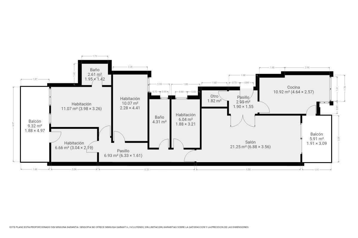 Amplio piso de 115 m² con 4 habitaciones, dos balcones, garaje en Sol i Padrís (Sabadell) Housfy presenta este espacioso y luminoso piso situado en Sol i Padrís, uno de los barrios más consolidados y demandados de Sabadell. La vivienda dispone de 115 m² útiles (superficie verificada por la Dirección General del Catastro) y fue construida en 1983. Gracias a su amplitud, excelente distribución y espacios exteriores, es una opción ideal para familias que buscan comodidad y calidad de vida. Distribución Se trata de un primero, sin ascensor. Amplio salón-comedor con abundante luz natural y salida a un balcón. 4 dormitorios, dos de ellos exteriores y dos interiores, ofreciendo diferentes posibilidades de uso según las necesidades de la familia. 2 baños completos. Cocina totalmente equipada. Características Dos balcones, que aportan luminosidad y agradables espacios al aire libre. Plaza de garaje incluida. Vivienda amplia, funcional y con gran potencial. Ubicación Ubicada en el barrio de Sol i Padrís, una zona muy valorada por su ambiente familiar, tranquilidad y la comodidad de tener todos los servicios al alcance. En las inmediaciones encontrarás colegios, supermercados, farmacias, centros de salud, zonas verdes y una amplia oferta comercial. Además, dispone de excelentes conexiones mediante transporte público y un rápido acceso a las principales vías de comunicación, facilitando los desplazamientos tanto dentro de Sabadell como hacia Barcelona y otras poblaciones del entorno. Aviso legal El precio de venta no incluye gastos de la compraventa como notaría, registro, impuestos, ni tampoco honorarios agencia. Esta publicación no es vinculante. Consulta siempre la nota simple con Housfy antes de formalizar la compraventa. Sobre nosotros Housfy es la plataforma integral de servicios inmobiliarios. Nuestra combinación de expertos y tecnología pone al alcance de todo el mundo servicios cómodos, claros y seguros. AICAT número: 7922. Nos encargamos de la gestión y asesoramiento de la compra. ¡Olvídate de todo! Hacemos los trámites por ti. Y, si además necesitas financiación, ponemos a tu disposición un bróker hipotecario para ayudarte a conseguir las mejores condiciones para tu perfil económico. ¿Quieres visitarla? Contacta con Housfy y agenda tu visita sin compromiso. Más información en: housfy.com En cumplimiento de la Ley 8/2026 en Cataluña, el certificado de presencia o ausencia de amianto se encuentra en proceso de tramitación.-42