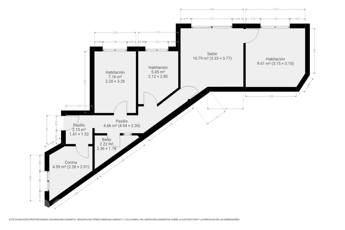 Housfy vende 🏡 luminoso piso ubicado en Cornellà de Llobregat, el cuál consta de 62m (verificados con la Dirección General de Catastro). Construido en el año: 1965. Distribución de estancias -Salón-comedor -3 Dormitorios -1 Baño -Cocina equipada Características específicas -Aire acondicionado -Vistas a la ciudad Zona y entorno Respecto a la ubicación, se sitúa en Cornellà de Llobregat, municipio de Barcelona . Esta propiedad se encuentra cerca de transporte público. Aviso legal El precio de venta no incluye gastos de la compraventa como notaría, registro, impuestos, ni tampoco honorarios agencia. Esta publicación no es vinculante. Consulta siempre la nota simple con Housfy antes de formalizar la compraventa. Sobre nosotros Housfy es la plataforma integral de servicios inmobiliarios. Nuestra combinación de expertos y tecnología pone al alcance de todo el mundo servicios cómodos, claros y seguros. AICAT número: 7922. Nos encargamos de la gestión y asesoramiento de la compra. ¡Olvídate de todo! Hacemos los trámites por ti. Y, si además necesitas financiación, ponemos a tu disposición un bróker hipotecario para ayudarte a conseguir las mejores condiciones para tu perfil económico. ¿Quieres visitarla? Contacta con Housfy y agenda tu visita sin compromiso. Más información en: housfy.com En cumplimiento de la Ley 8/2026 en Cataluña, el certificado de presencia o ausencia de amianto se encuentra en proceso de tramitación.-31