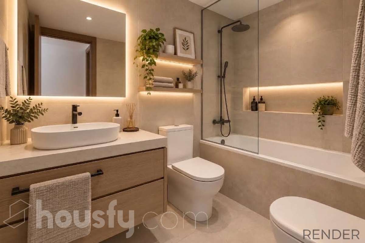 Housfy vende 🏡 luminoso piso ubicado en Badalona, el cuál consta de 66m2 útiles (verificados con la Dirección General de Catastro). Construi-28