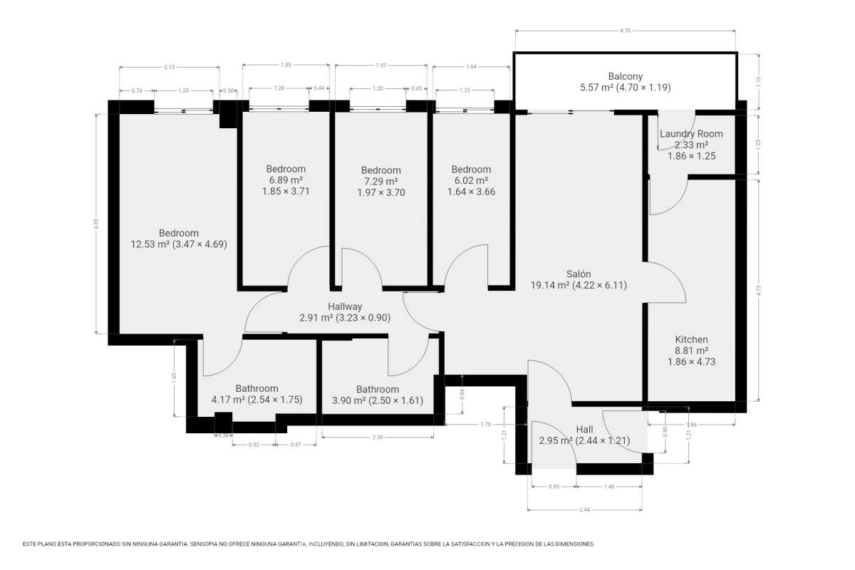 Housfy vende 🏡 fantástico piso ubicado en Vilafranca del Penedès, el cuál consta de 90m2 útiles (verificados con la Dirección General de Catastro). Construido en el año: 2003. Distribución de estancias -Salón-comedor -4 Dormitorios -2 Baños -Cocina equipada Características específicas -Cédula de habitabilidad -Ascensor -Aire acondicionado -Calefacción -Balcón -Plaza de garaje Zona y entorno Respecto a la ubicación, se sitúa en Vilafranca del Penedès, municipio de Barcelona. Esta propiedad se encuentra cerca de transporte público, colegios, supermercados y farmacias. Aviso legal El precio de venta no incluye gastos de la compraventa como notaría, registro, impuestos, ni tampoco honorarios agencia. Esta publicación no es vinculante. Consulta siempre la nota simple con Housfy antes de formalizar la compraventa. Sobre nosotros Housfy es la plataforma integral de servicios inmobiliarios. Nuestra combinación de expertos y tecnología pone al alcance de todo el mundo servicios cómodos, claros y seguros. AICAT número: 7922. Nos encargamos de la gestión y asesoramiento de la compra. ¡Olvídate de todo! Hacemos los trámites por ti. Y, si además necesitas financiación, ponemos a tu disposición un bróker hipotecario para ayudarte a conseguir las mejores condiciones para tu perfil económico. ¿Quieres visitarla? Contacta con Housfy y agenda tu visita sin compromiso. Más información en: housfy.com-37