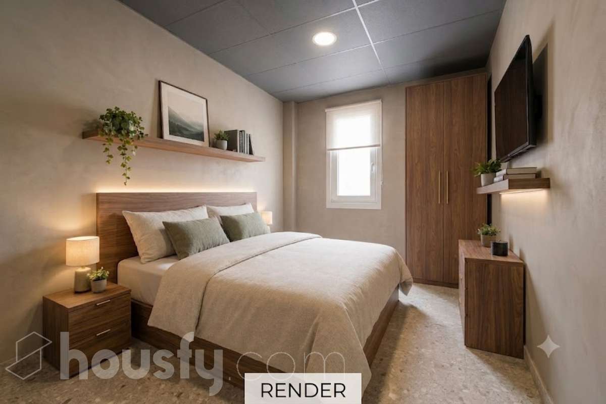 HOUSFY VENDE EN EXCLUSIVA, ÁTICO CON TERRAZA Y ASCENSOR, VISTAS A TODA BARCELONA Y VIVIENDA EN BUENA ZONA -Consta de una vivienda de 72m2 y 2 habitaciones originalmente (aunque ahora dispone de una doble de 14m2) -Esta a reformar, cocina y baño, la finca tiene la ITE pasada. Esta cerca de supermercados, el rio y colegios. -Dispone de aire acondicionado y calefacción eléctrica Aviso legal El precio de venta no incluye gastos de la compraventa como notaria, registro, impuestos, ni honorarios de agencia. Esta publicación no es vinculante. Consulta siempre la nota simple con Housfy antes de formalizar la compraventa. Sobre nosotros Housfy es la plataforma integral de servicios inmobiliarios. Nuestra combinación de expertos y tecnología pone al alcance de todos servicios cómodos, claros y seguros. AICAT número: 7922. Nos encargamos de la gestión y asesoramiento de la compra. ¡Olvídate de todo! Hagamos los trámites por ti. Y si además necesitas financiación, ponemos a tu disposición un bróker hipotecario para ayudarte a conseguir las mejores condiciones para tu perfil económico. ¿Quieres visitarla? Contacta con Housfy y agenda tu visita sin compromiso. Más información en: housfy.com En cumplimiento de la Ley 8/2026 en Cataluña, el certificado de presencia o ausencia de amianto se encuentra en proceso de tramitación.-25