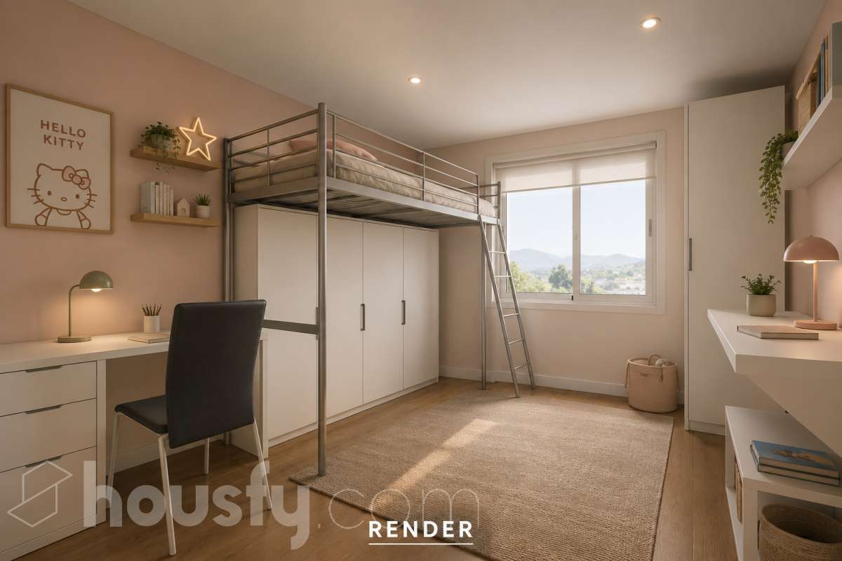 HOUSFY VENDE EN EXCLUSIVA, ÁTICO CON TERRAZA Y ASCENSOR, VISTAS A TODA BARCELONA Y VIVIENDA EN BUENA ZONA -Consta de una vivienda de 72m2 y 2 habitaciones originalmente (aunque ahora dispone de una doble de 14m2) -Esta a reformar, cocina y baño, la finca tiene la ITE pasada. Esta cerca de supermercados, el rio y colegios. -Dispone de aire acondicionado y calefacción eléctrica Aviso legal El precio de venta no incluye gastos de la compraventa como notaria, registro, impuestos, ni honorarios de agencia. Esta publicación no es vinculante. Consulta siempre la nota simple con Housfy antes de formalizar la compraventa. Sobre nosotros Housfy es la plataforma integral de servicios inmobiliarios. Nuestra combinación de expertos y tecnología pone al alcance de todos servicios cómodos, claros y seguros. AICAT número: 7922. Nos encargamos de la gestión y asesoramiento de la compra. ¡Olvídate de todo! Hagamos los trámites por ti. Y si además necesitas financiación, ponemos a tu disposición un bróker hipotecario para ayudarte a conseguir las mejores condiciones para tu perfil económico. ¿Quieres visitarla? Contacta con Housfy y agenda tu visita sin compromiso. Más información en: housfy.com En cumplimiento de la Ley 8/2026 en Cataluña, el certificado de presencia o ausencia de amianto se encuentra en proceso de tramitación.-17