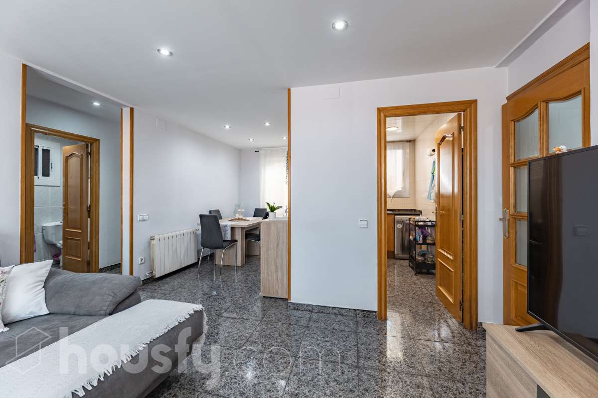 Acogedor piso de 2 habitaciones, reformadoara entrar a vivir , en Can Rull.-10