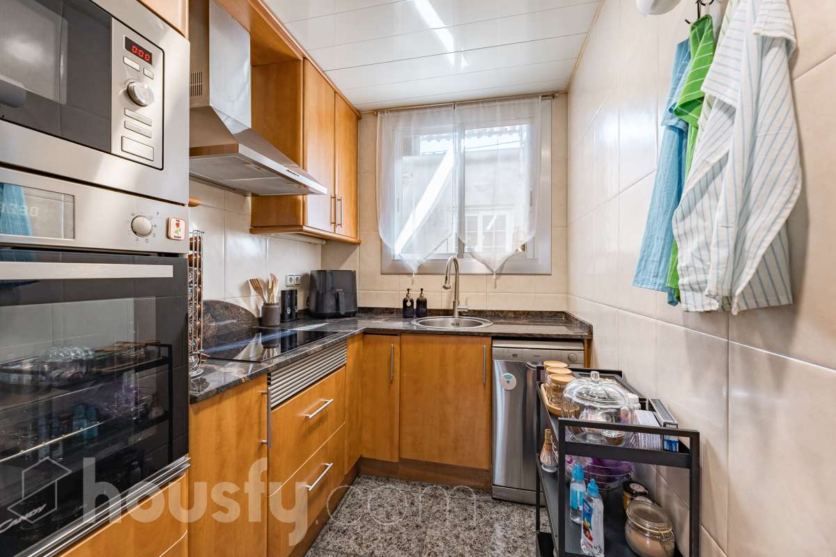 Acogedor piso de 2 habitaciones, reformadoara entrar a vivir , en Can Rull.-24