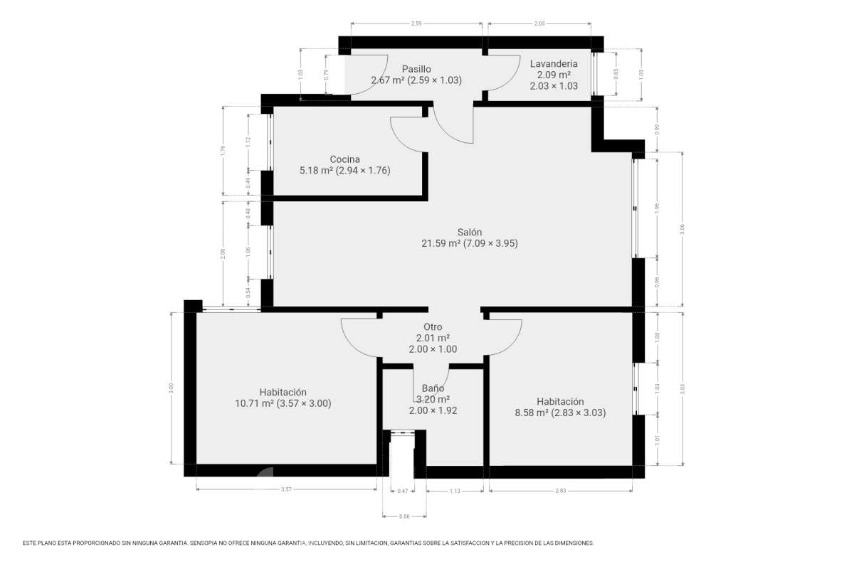 Acogedor piso de 2 habitaciones, reformadoara entrar a vivir , en Can Rull.-30