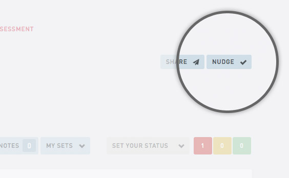Nudge button