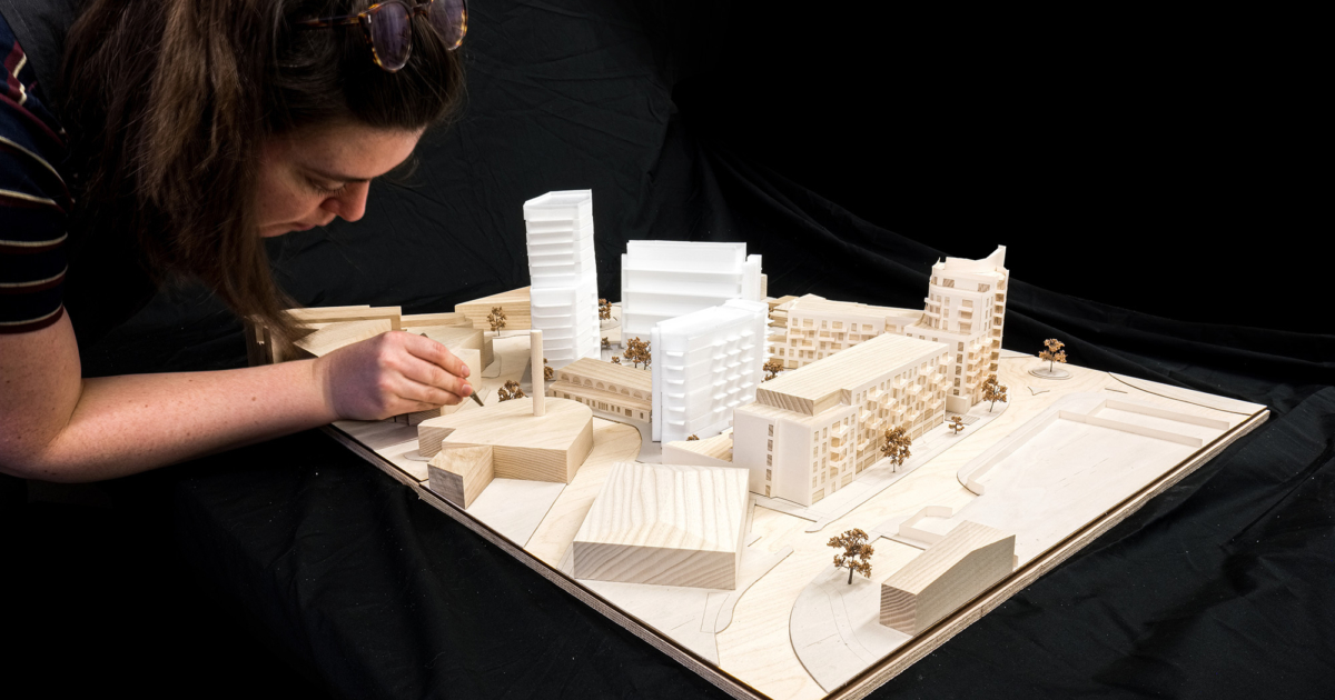 Model making - Haworth Tompkins