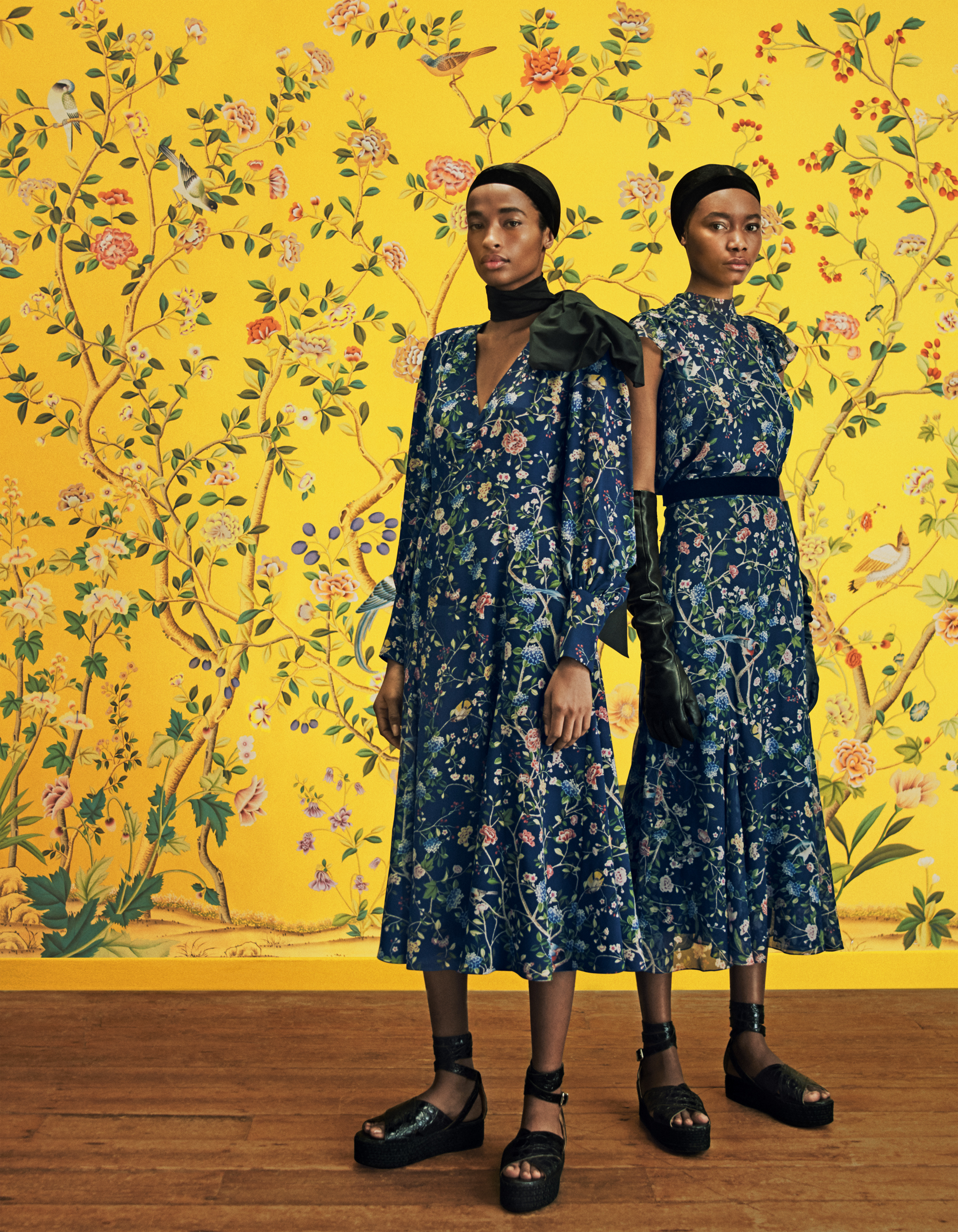 For The Wall And The Wardrobe Erdem And De Gournay Collaborate How To Spend It
