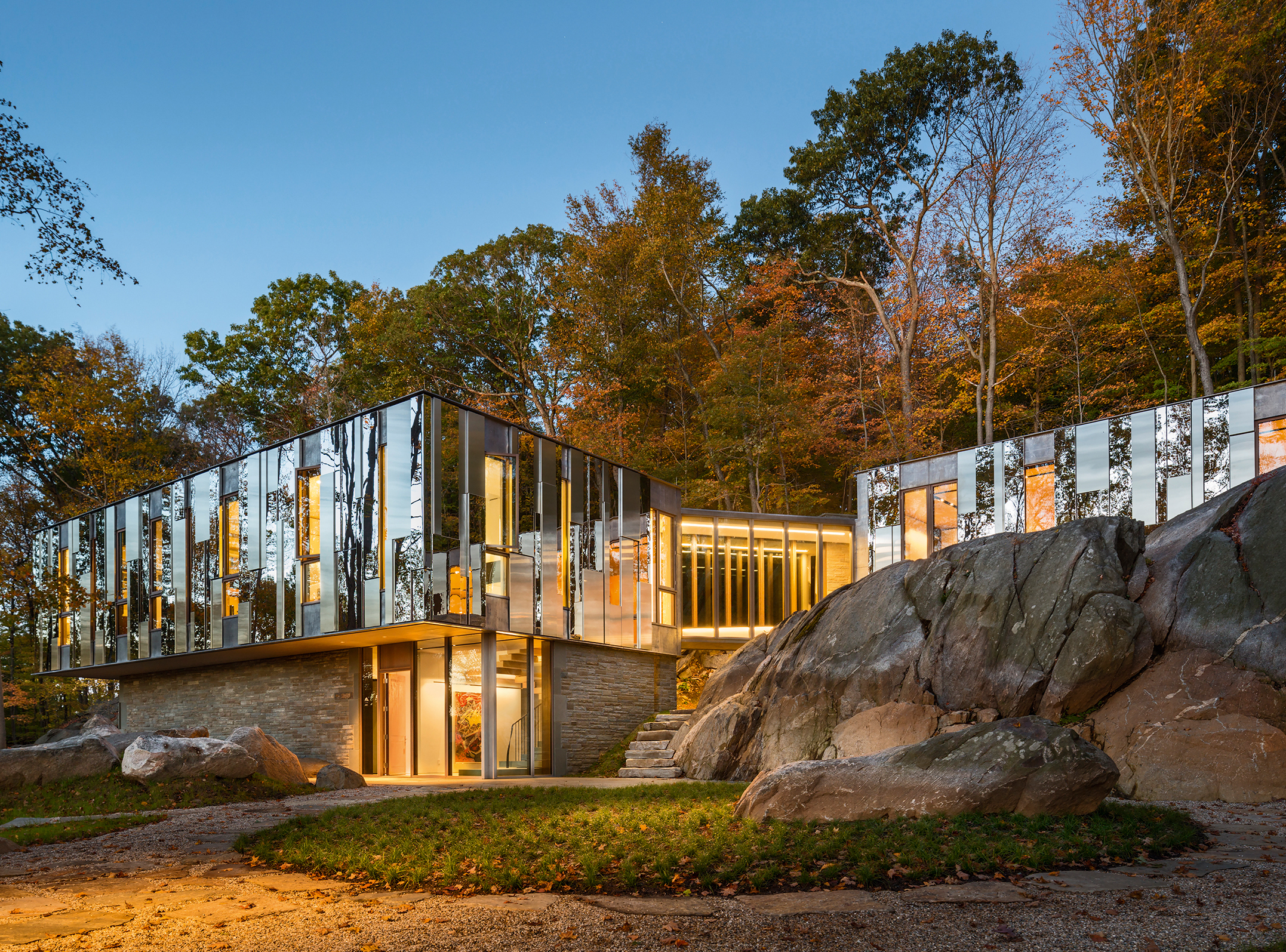 Something to reflect on mirrored houses How To Spend It