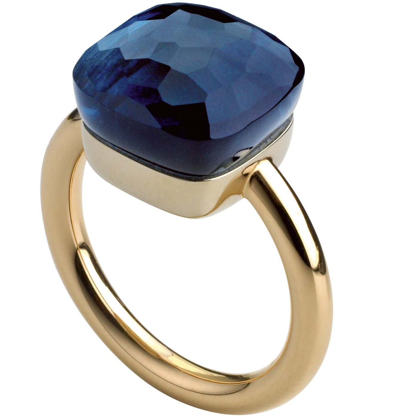 Pomellato rose gold and topaz New Nudo ring How To Spend It