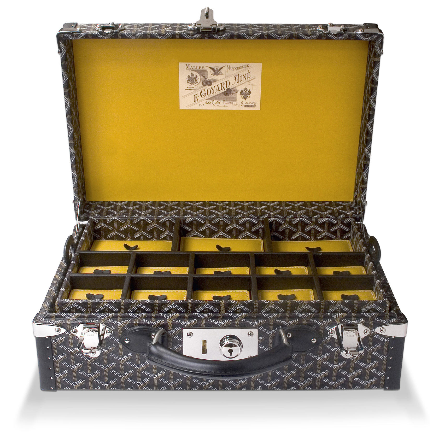 Louis Vuitton Goyard Jewelry Box Goyard Goyardine Jewelry Box