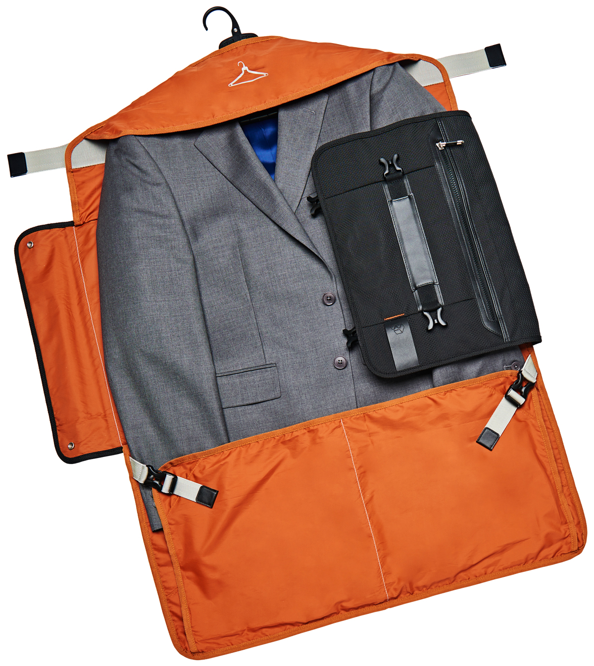 “How could I pack my suit in a rucksack? This devilishly clever bag