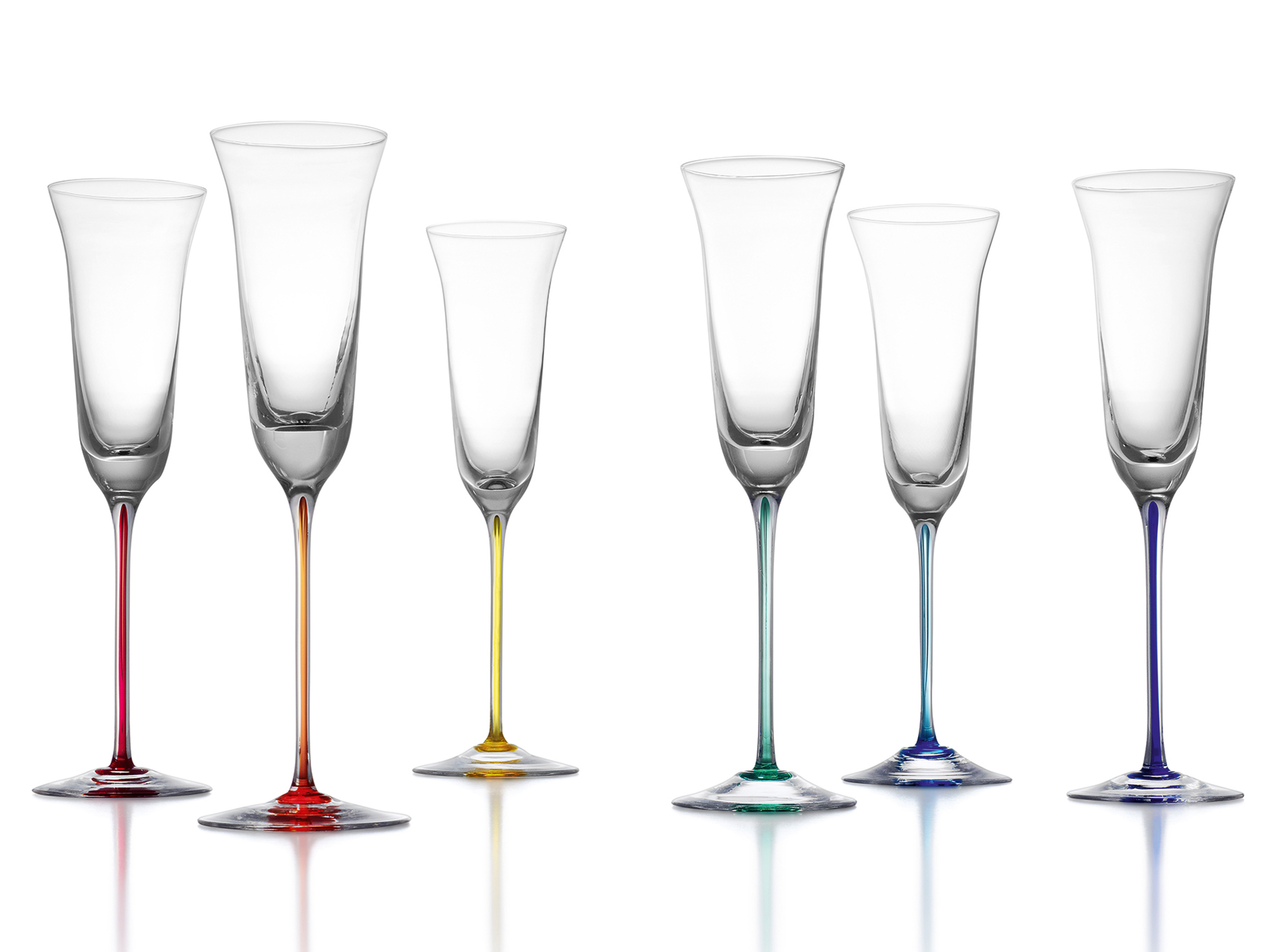 Asprey Muranoglass champagne flutes How To Spend It