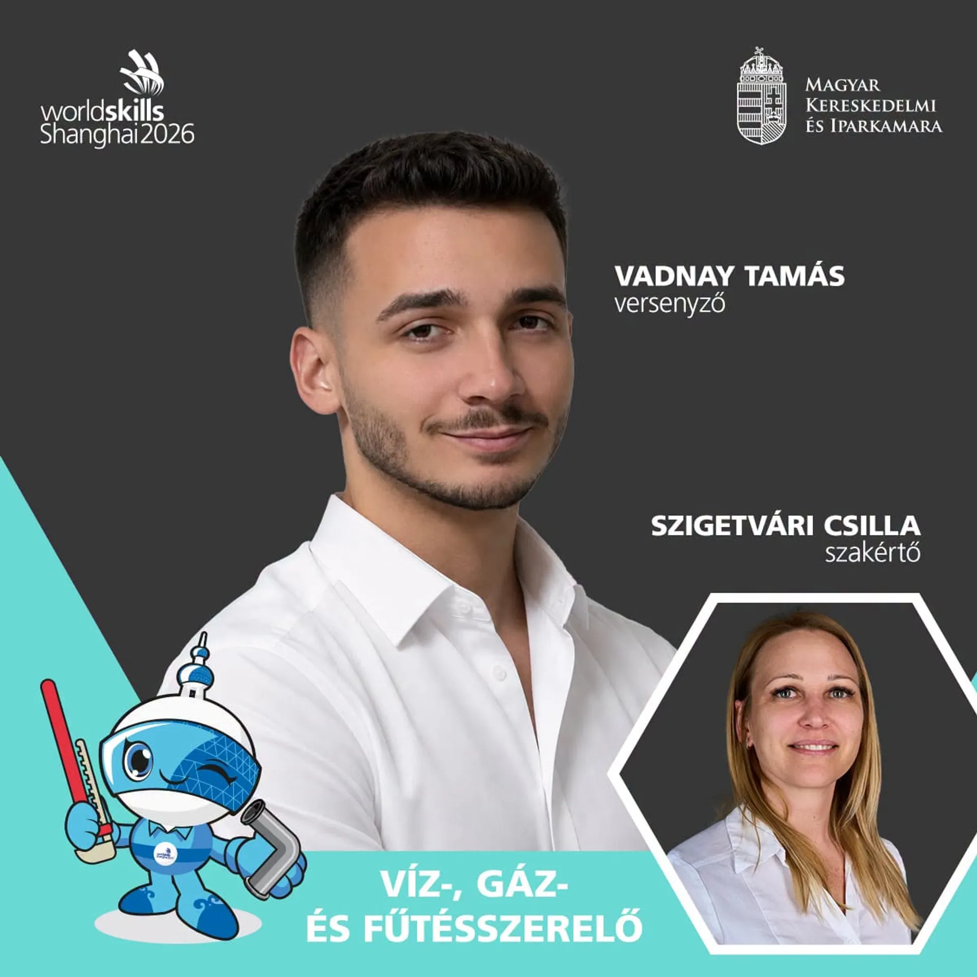 WorldSkills Shanghai 2026 - Vadnay Tamás