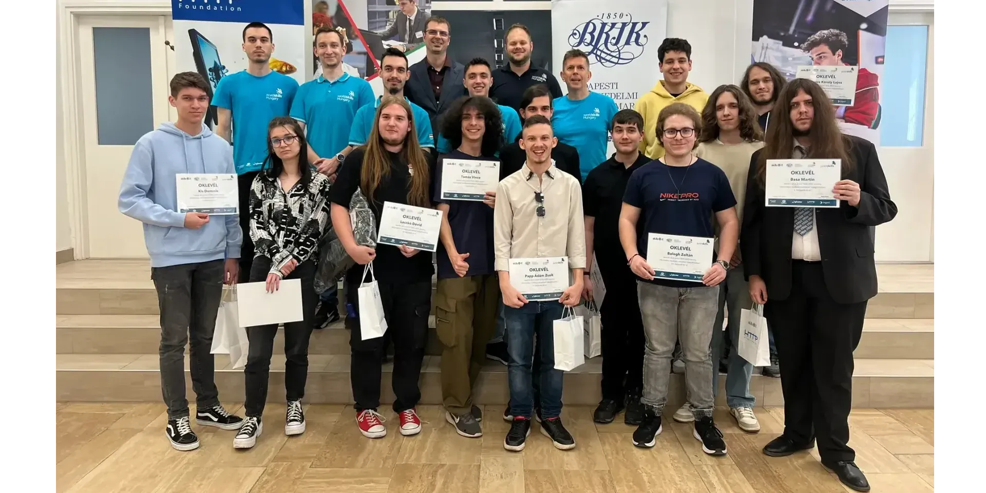 Junior Skills 2025 – Kiemelkedő tehetségek az informatikai rendszerüzemeltetés élvonalában