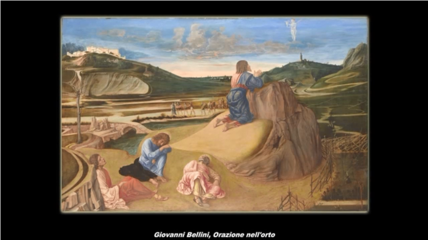 Giovanni Bellini Orazione nell'orto Collezioni Zanichelli