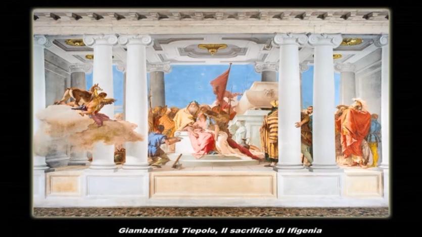 Il Sacrificio Di Ifigenia - Versione Latino Giambattista Tiepolo il Sacrificio di Ifigenia - Collezioni Zanichelli