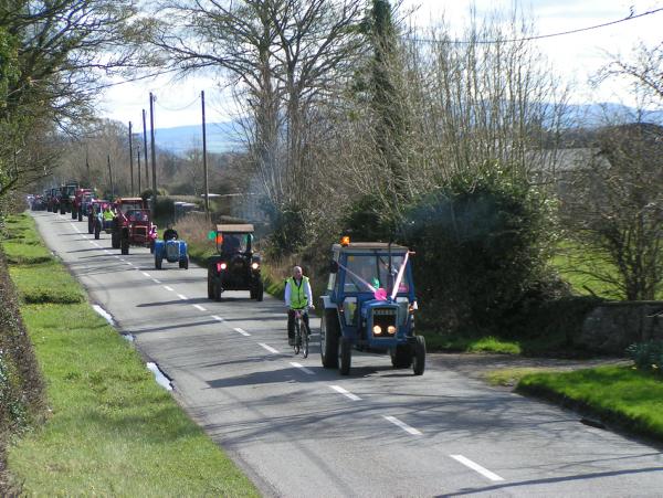 Tractor run in aid of autism unit at Cork school