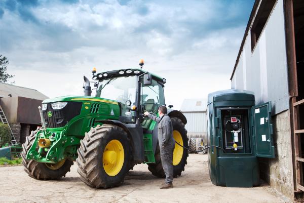Diesel storage tank with app monitor control
