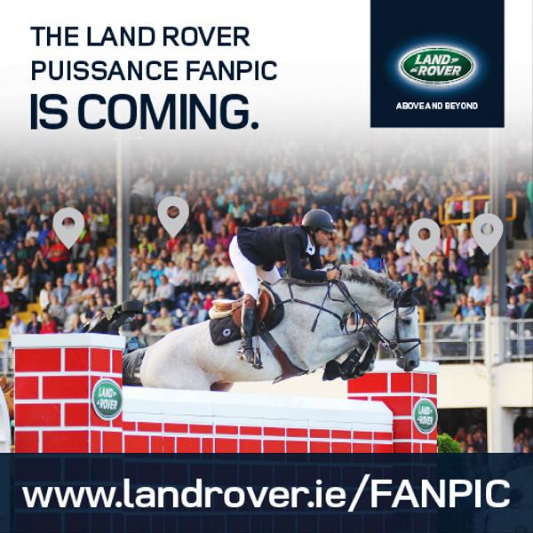 Land Rover launches fanpic at the Dublin Horse Show