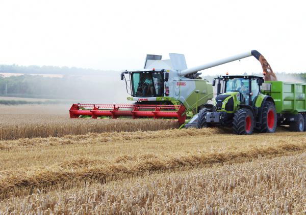 Claas unveil award winning Axion tractor and new Tucano combine