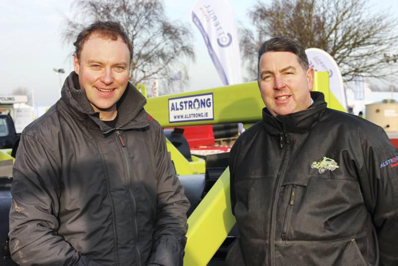 A busy time on the road for the machinery trade showing their ware