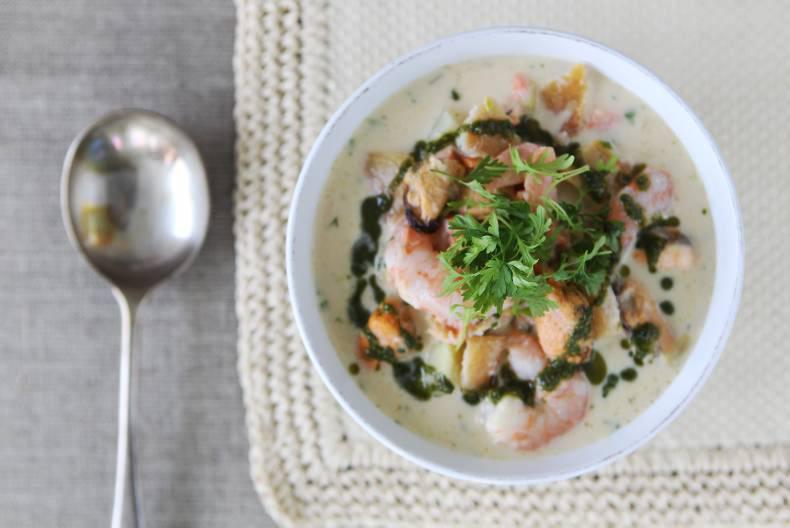 Food Friday: Vera's Seafood Chowder