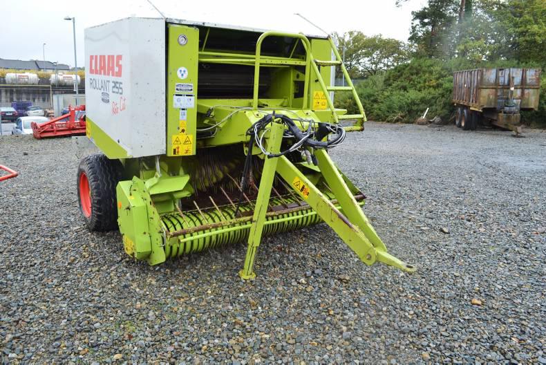 James and Bruce check out secondhand balers