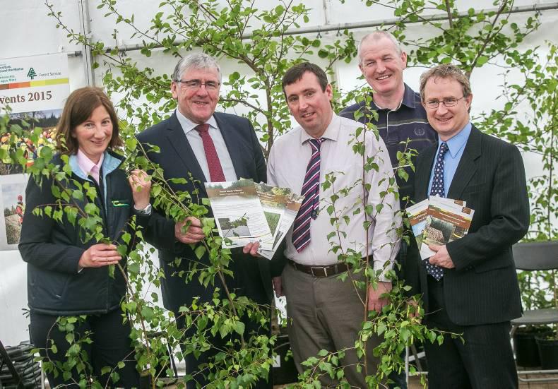 Minister Tom Hayes Opens 'Timber 2015' Forestry Show