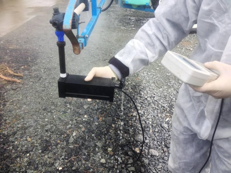 Getting your sprayer ready for the test