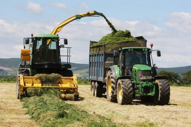 Watch: A fine day for making silage