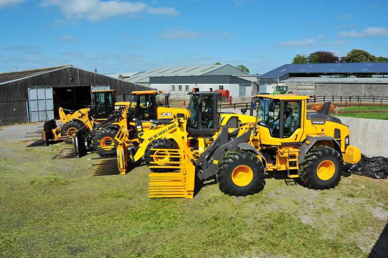 The big four loading shovels on test at Gurteen 