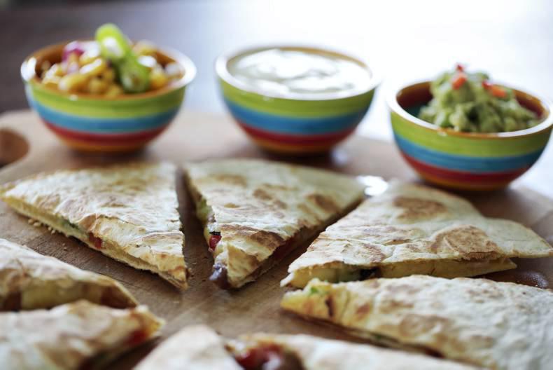 Cooking with kids: quick quesadillas, frittatas and chicken drumsticks
