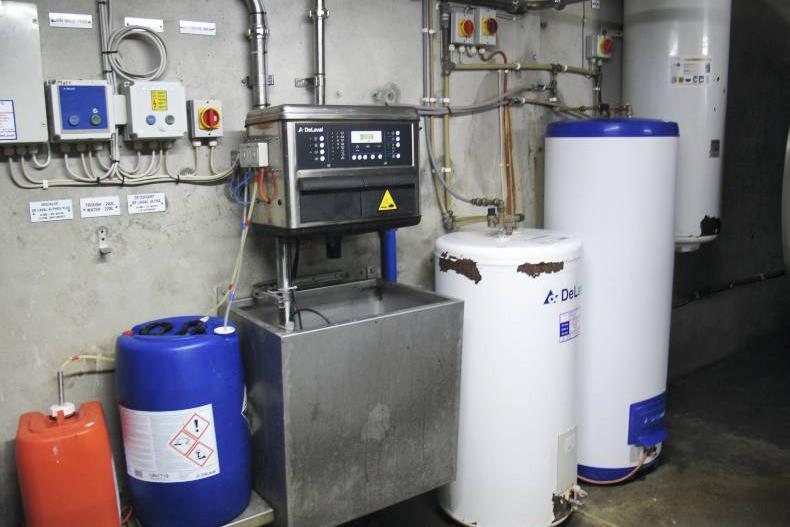 Proper equipment-cleaning procedures are critical to prevent residues in milk