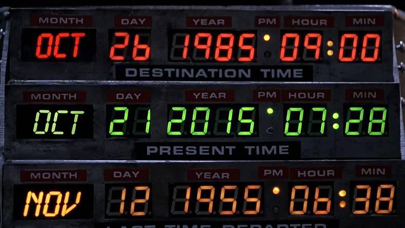 Destination time: 26 October 1985