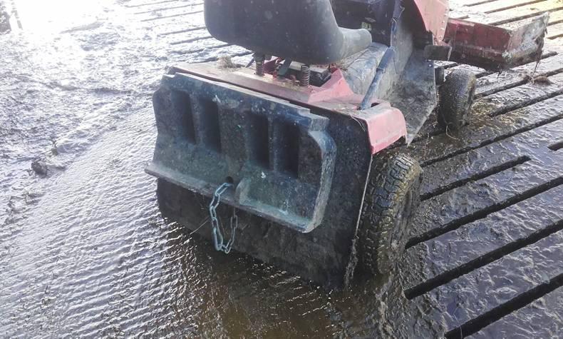 Labour Saving Tip – Unique yard scrapper