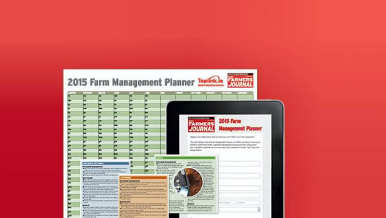 2016 Irish Farmers Journal Farm Managment Planner