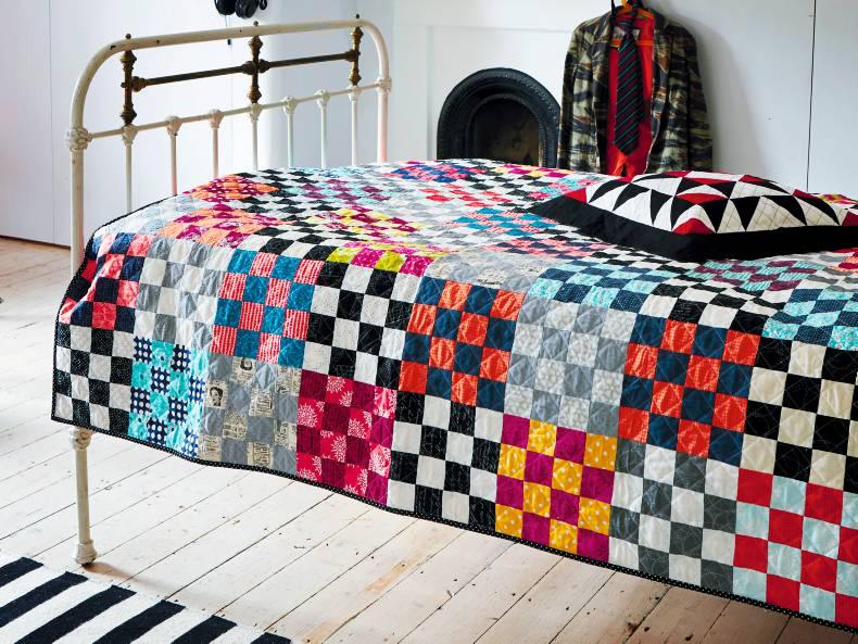 Sew this stunning kodachrome quilt