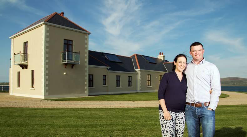 Glamping on the farmat Belmullet Coast Guard Station