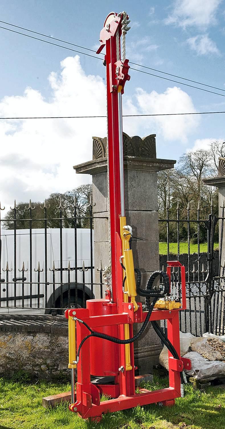Automatic post driver for tractor wins €2,000 engineer award Free