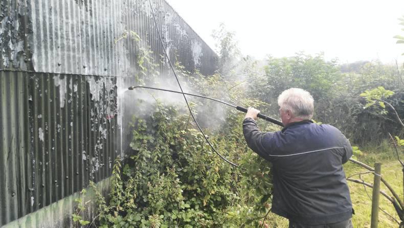 How to: paint a hayshed well                                     