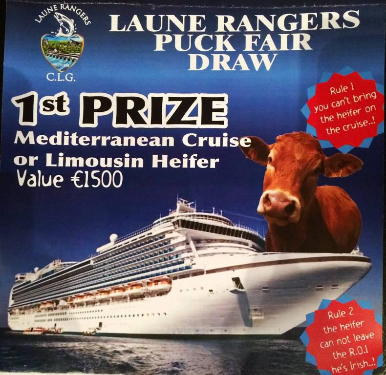 Take your pick: a heifer or a cruise?