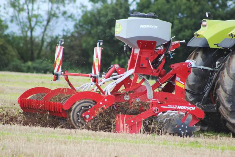 Growing catch crops under GLAS