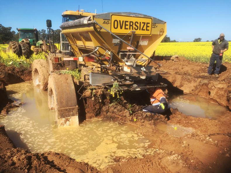 Australian update: it’s wet here too