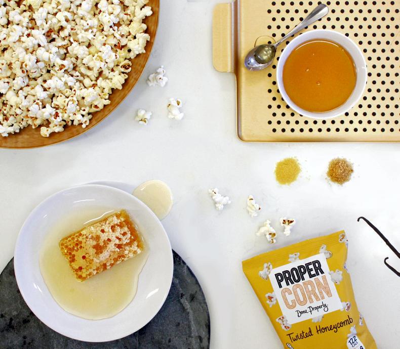New honeycomb gluten-free popcorn 