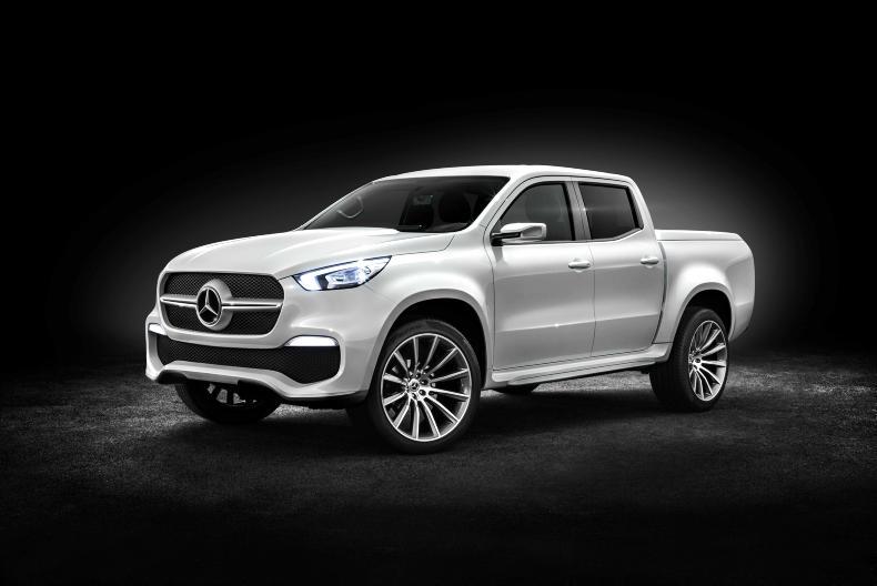 Mercedes Benz unveils luxury X-Class pickup  
