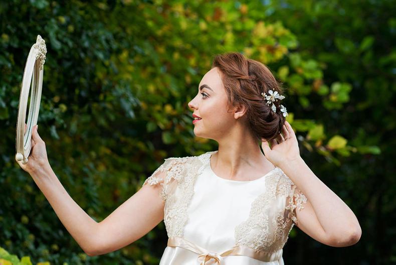 Here comes the bride                