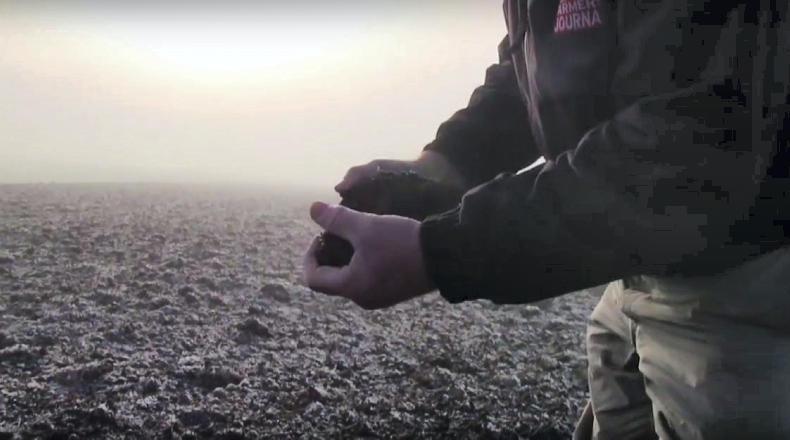 Watch: In the fields - winter frost and ploughing tilt